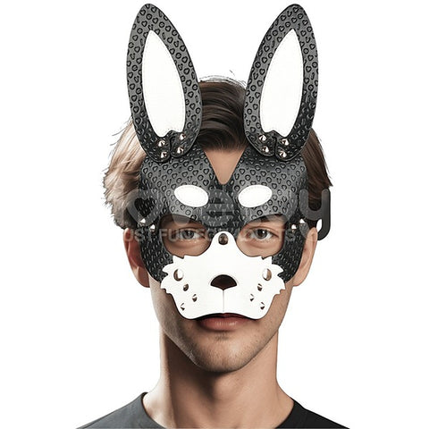 Lovetoy BDSM Play Adjustable Rebel Bunny Mask - Masks And Blindfolds
