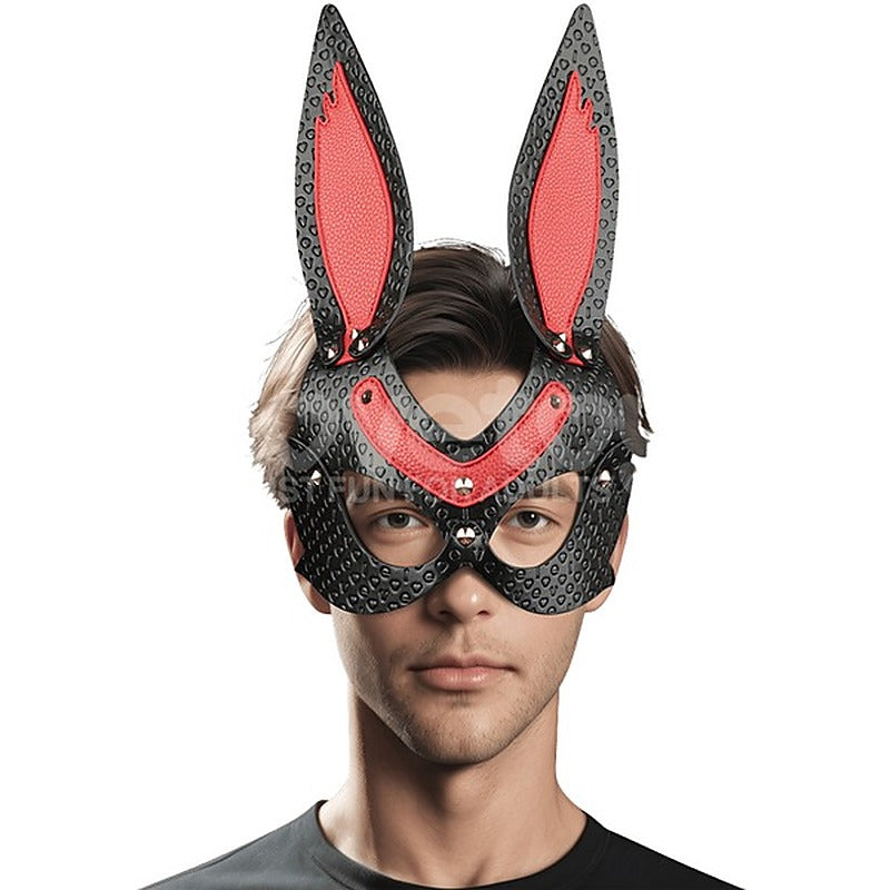 Lovetoy Rebellion Reign Mystery Bondage Bunny Mask - Masks And Blindfolds
