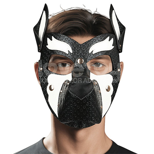 Lovetoy Rebellion Reign Howl Pup Play BDSM Mask - Masks And Blindfolds