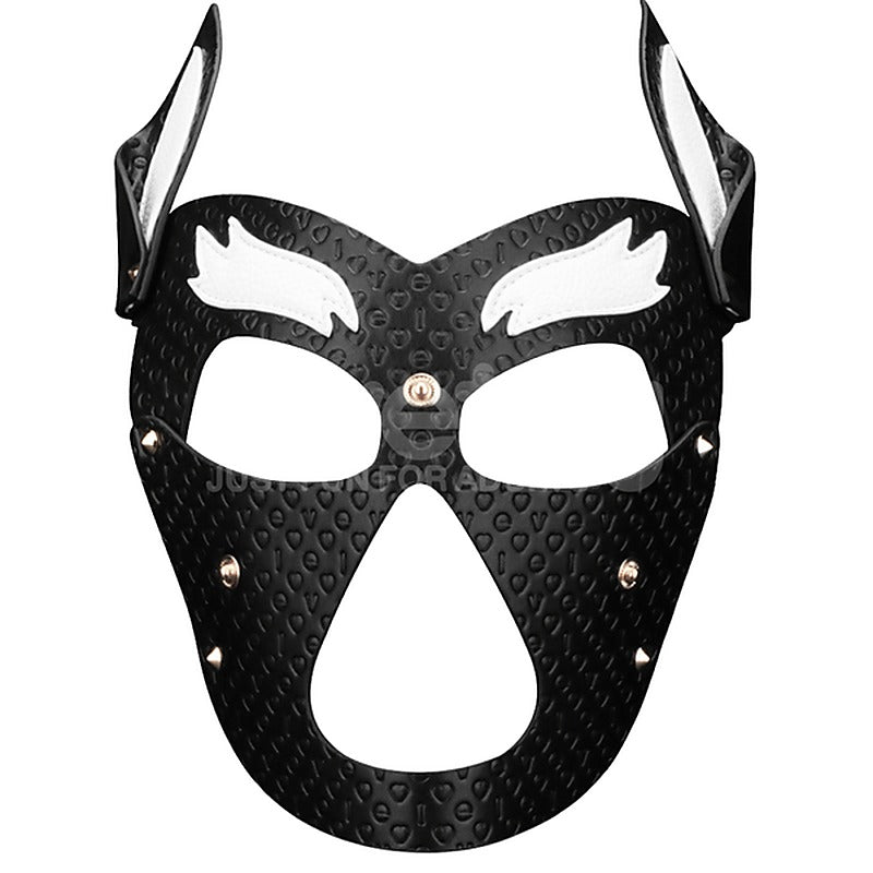 Lovetoy Rebellion Reign Howl Pup Play BDSM Mask - Masks And Blindfolds