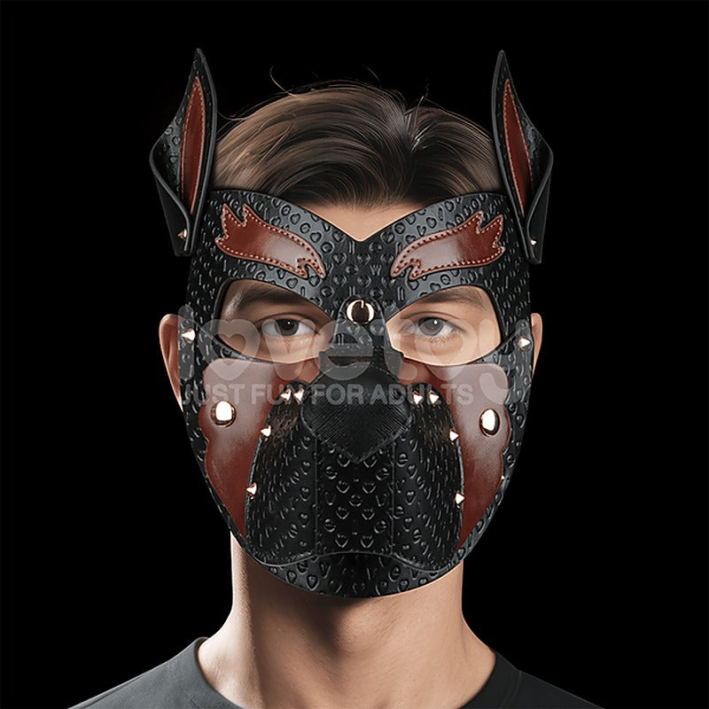 Lovetoy Rebellion Reign Howl Pup Play BDSM Mask - Masks And Blindfolds