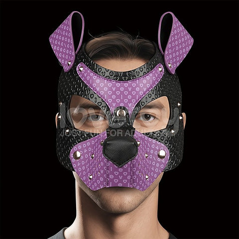Wicked Pup Play Durable Bondage Mask by Lovetoy - Masks And Blindfolds