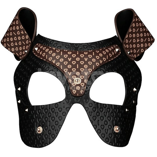 Lovetoy Classic Pup Mask With Removable Muzzle - Masks And Blindfolds