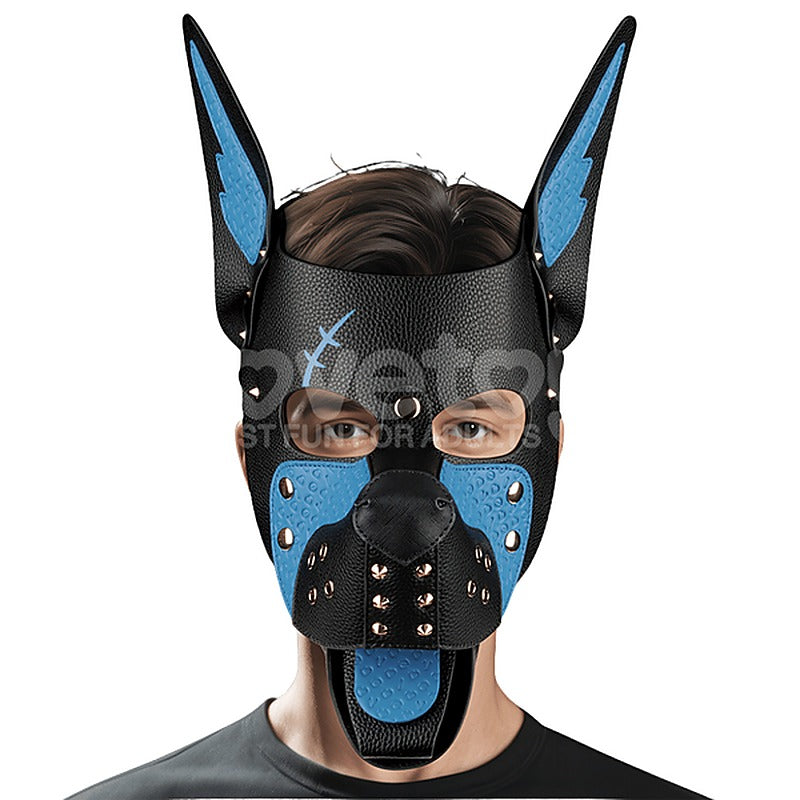Lovetoy Scarred Alpha Pup Fetish Play Mask - Masks And Blindfolds