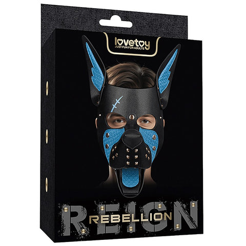 Lovetoy Scarred Alpha Pup Fetish Play Mask - Masks And Blindfolds