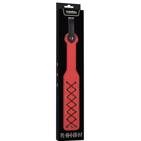Lovetoy 15 Inches Rebellion Reign Bondage Rope Paddle - Paddles And Slappers
