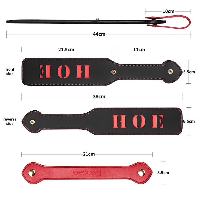 Rebellion Reign Fetish Paddle by Lovetoy - Paddles And Slappers