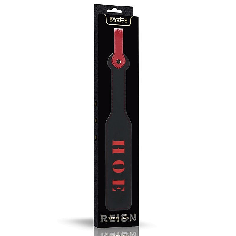 Rebellion Reign Fetish Paddle by Lovetoy - Paddles And Slappers