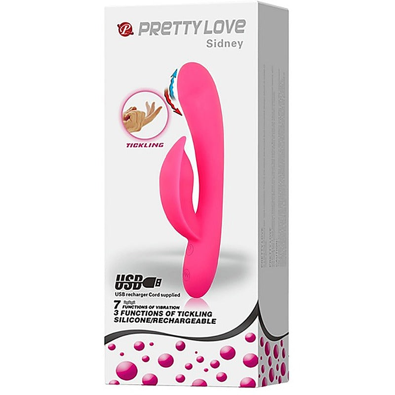 Pretty Love Sidney Silicone Rechargeable Rabbit Vibrator - Rabbit Vibrators
