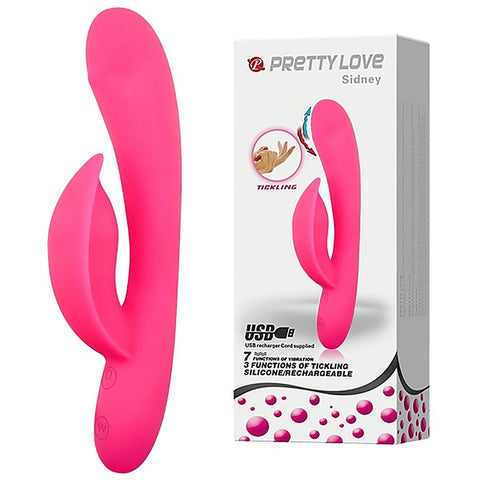 Pretty Love Sidney Silicone Rechargeable Rabbit Vibrator - Rabbit Vibrators