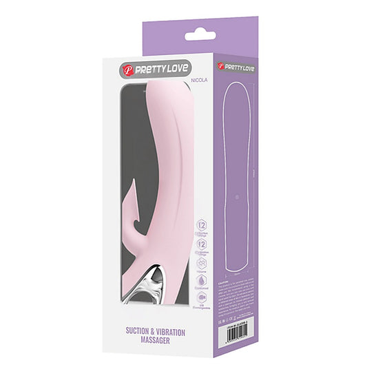 Pretty Love Nicola Rechargeable Silicone Rabbit Vibe - Rabbit Vibrators