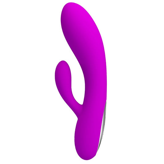 Pretty Love Alvin Rechargeable Silicone Rabbit Massager - Rabbit Vibrators