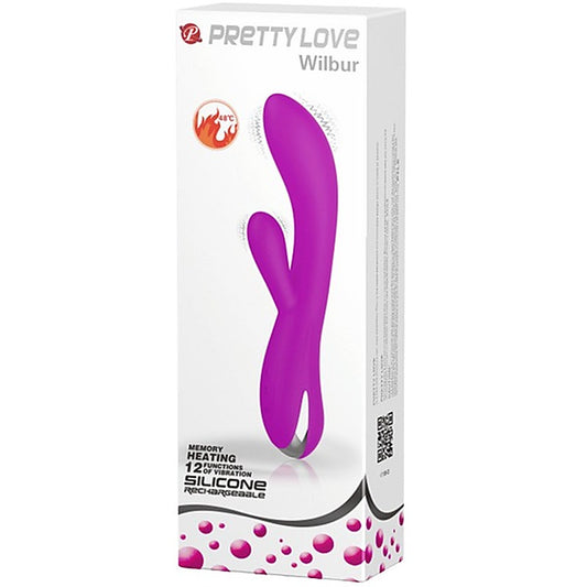 Pretty Love Wilbur Warming Silicone Rabbit Vibrator - Rabbit Vibrators