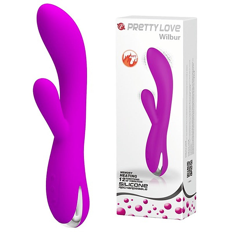 Pretty Love Wilbur Warming Silicone Rabbit Vibrator - Rabbit Vibrators