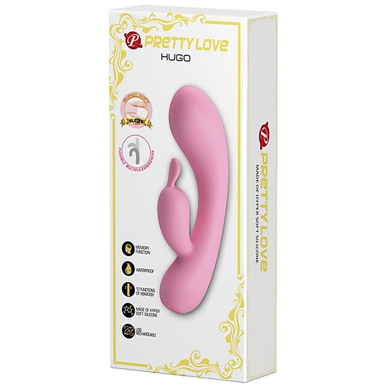 Pretty Love Hugo Rabbit Ear G Spot Vibrator - Rabbit Vibrators