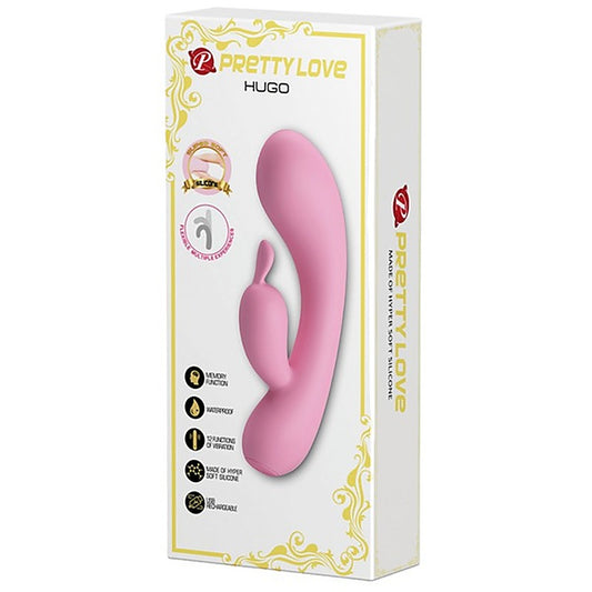 Pretty Love Hugo Rabbit Ear G Spot Vibrator - Rabbit Vibrators