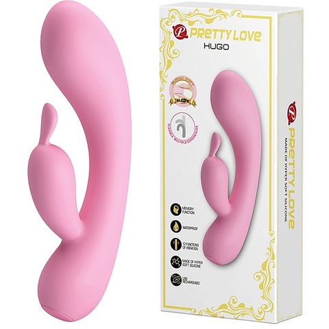 Pretty Love Hugo Rabbit Ear G Spot Vibrator - Rabbit Vibrators