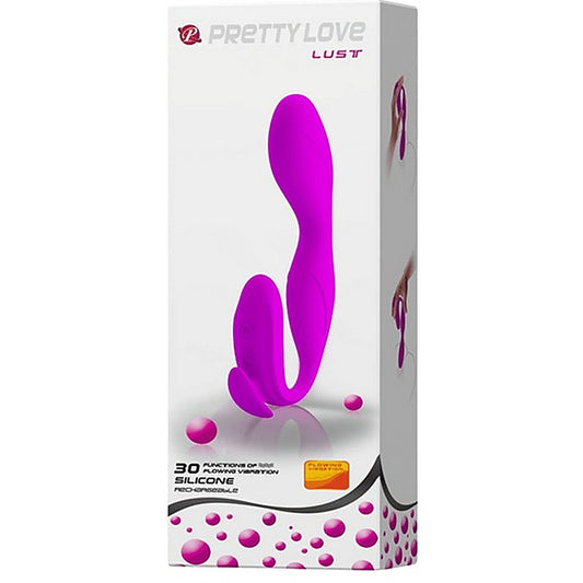 Pretty Love Lust Silicone Clitoral Stimulator - Clit Ticklers and Pulsators