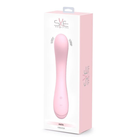 Maya Curve Silicone Vibrator by SXE Novelties - G-Spot Vibrators