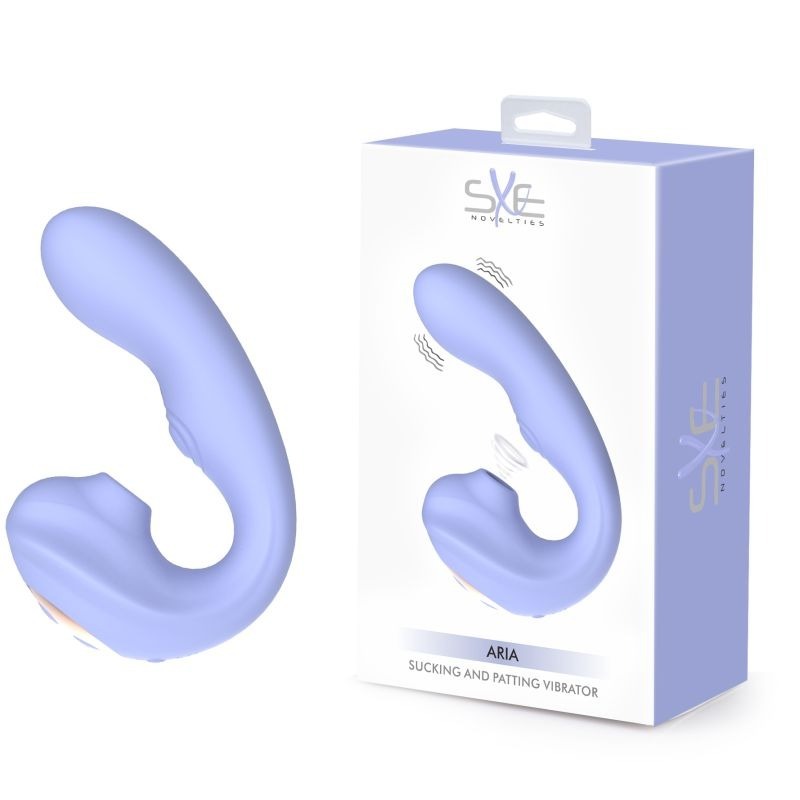 Aria Air Pulse C Shaped Vibrator by SXE Novelties - Clit Ticklers and Pulsators