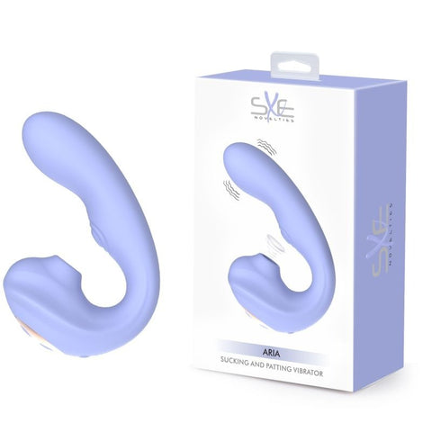 Aria Air Pulse C Shaped Vibrator by SXE Novelties - Clit Ticklers and Pulsators