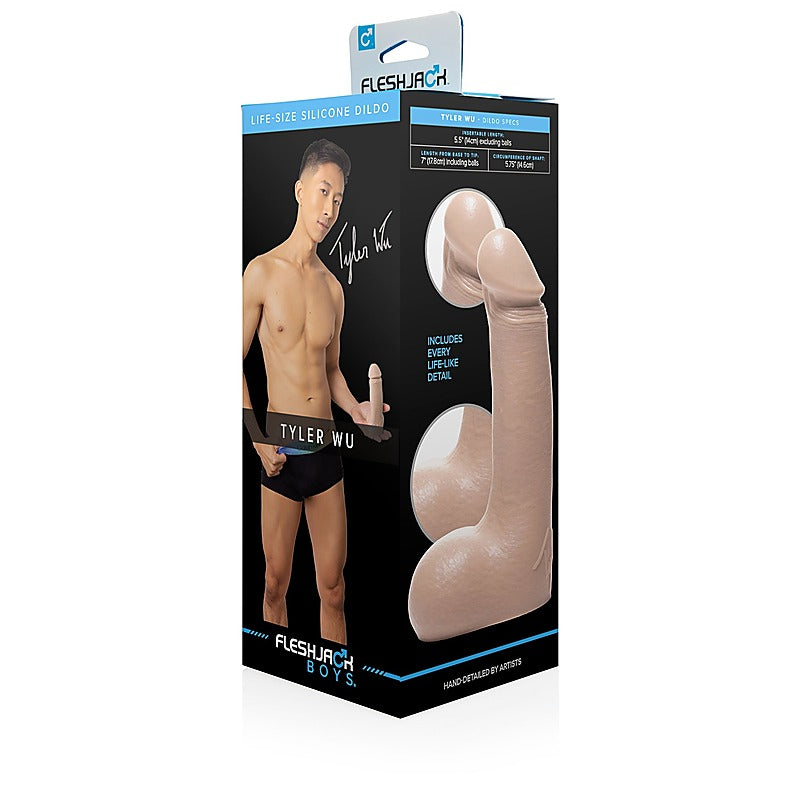 Tyler Wu Realistic Silicone Dildo by Fleshlight - Masturbators and Strokers