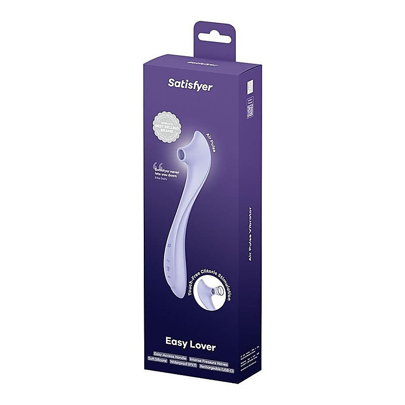 Easy Lover Air Pulse Clitoral Stimulator by Satisfyer - Clit Ticklers and Pulsators