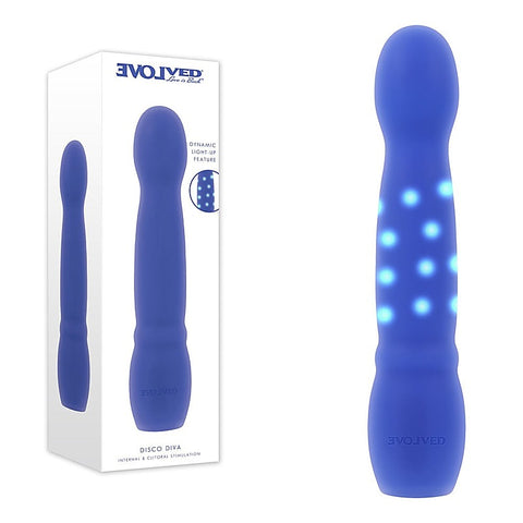 Disco Diva USB Rechargeable Vibrator by Evolved - Personal Massagers