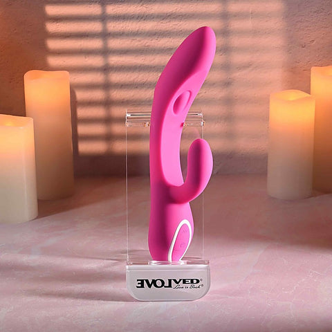 G-TAPPER USB Rechargeable Rabbit Vibrator by Evolved - Rabbit Vibrators