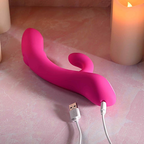 G-TAPPER USB Rechargeable Rabbit Vibrator by Evolved - Rabbit Vibrators