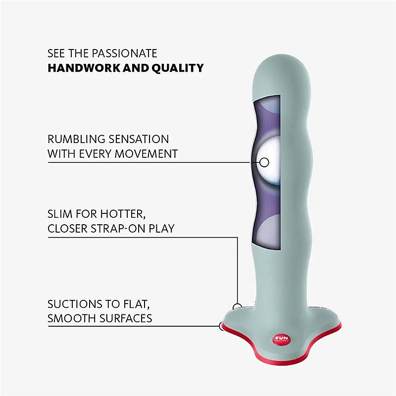BOUNCER Waterproof Silicone Dildo by Fun Factory - Non-Realistic Dildos