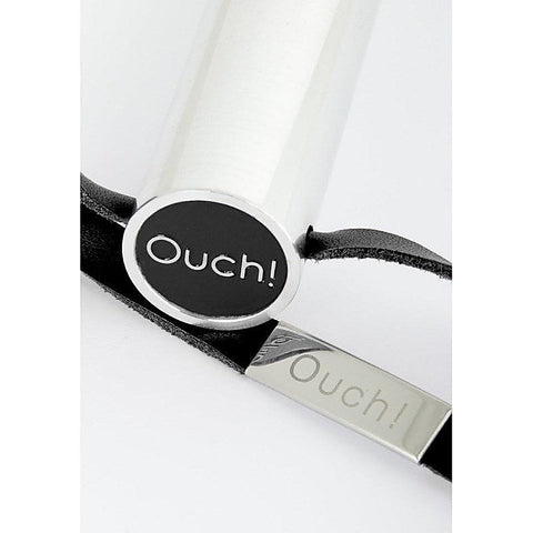 Ouch! Leather Paddle - Paddles And Slappers