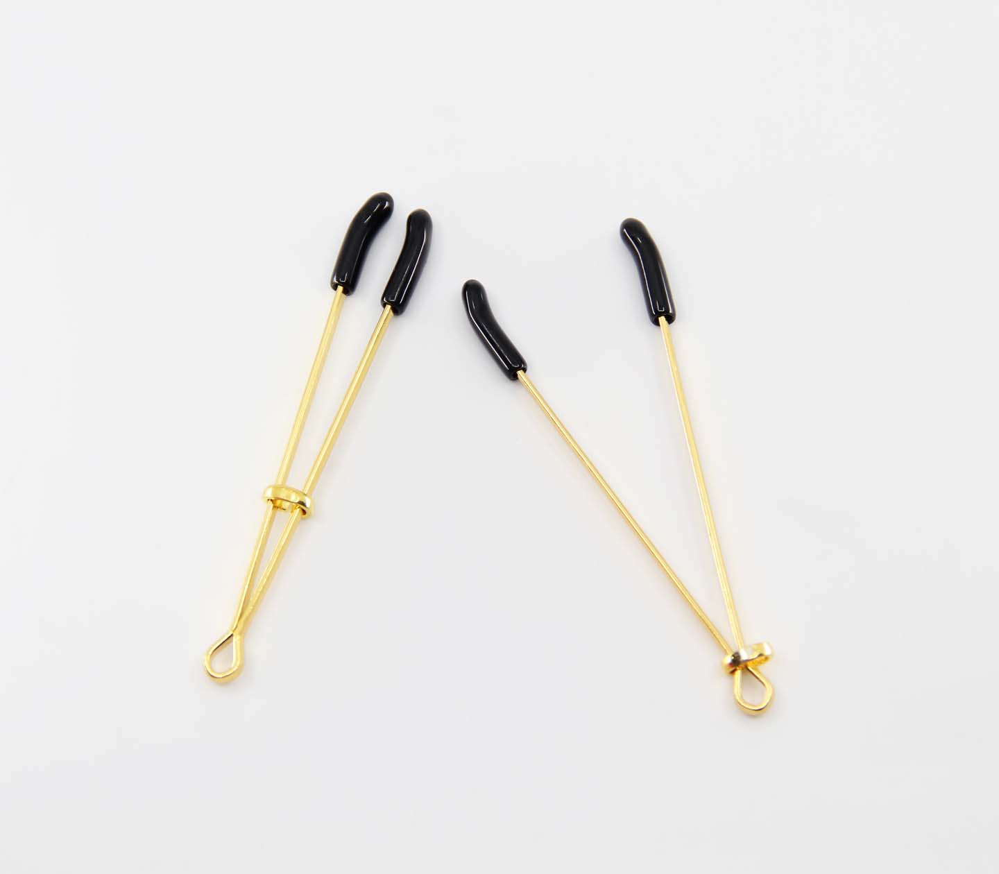 Love In Leather Tweezer Style Nipple Clamps Nipple and Clit Clamps