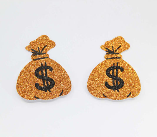 Love In Leather Glitter Money Bag Nipple Covers Default Title Breast and Nipple Toys
