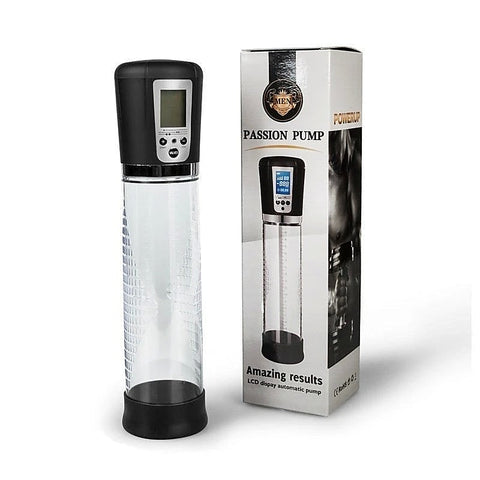 Pump Worx LCD Automatic Penis Enlargement Pump - Pumps, Extenders and Sleeves
