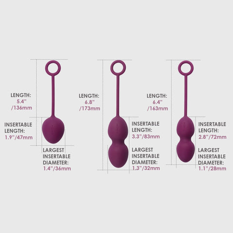 Svakom Nova Weighted Kegel Exercise Balls - Love Eggs and Kegel Exercisers