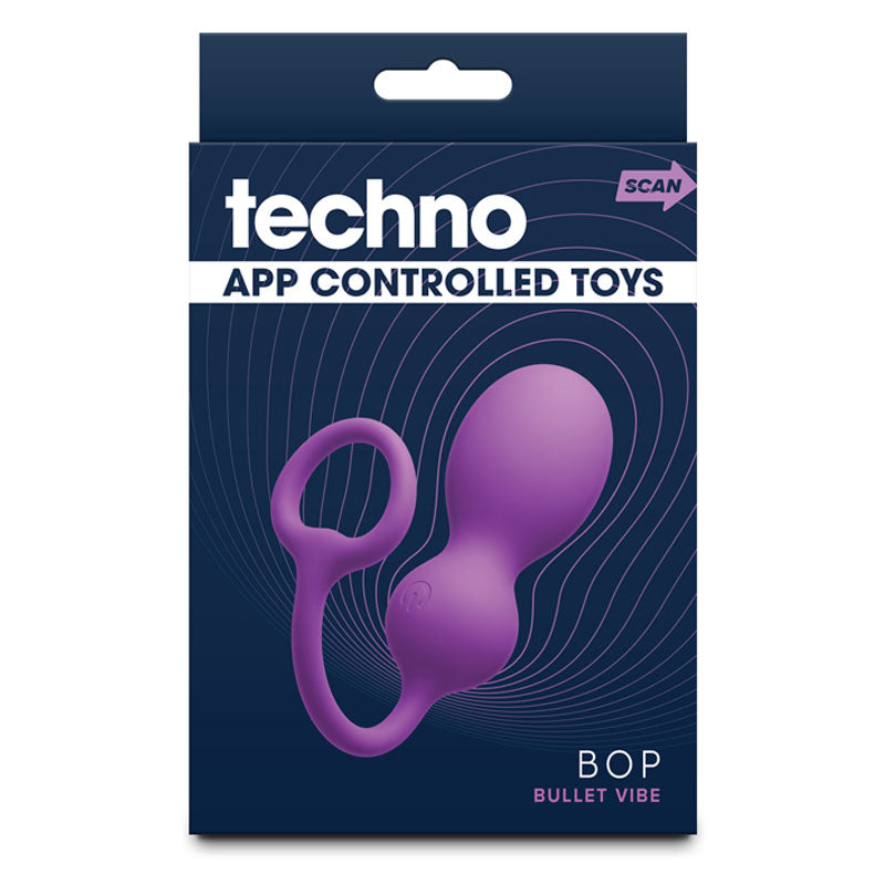 NS Novelties Techno Bop Kegel Exerciser with App Contol Love Eggs and Kegel Exercisers