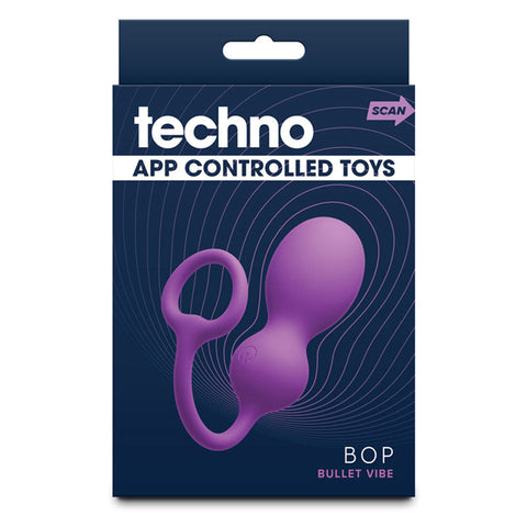 NS Novelties Techno Bop Kegel Exerciser with App Contol - Love Eggs and Kegel Exercisers