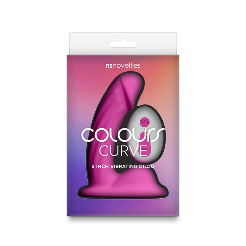 NS Novelties Colours Curve 5 Inch Vibrating Dildo Vibrating Dildos