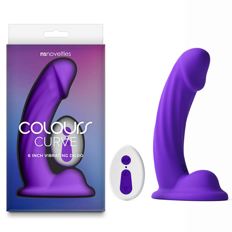 NS Novelties 6 Inches Remote Controlled Vibrating Dildo Vibrating Dildos