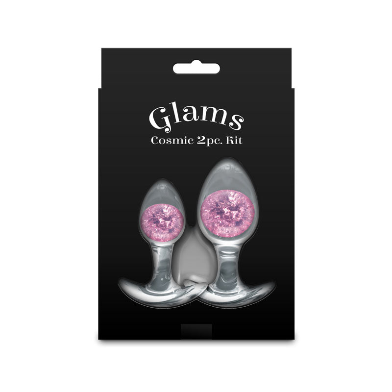 NS Novelties Glams Cosmic Butt Plugs Set of 2 Sizes Butt Plugs