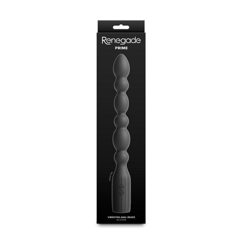 NS Novelties Renegade Prime Silicone Vibrating Anal Beads - Anal Beads and Balls