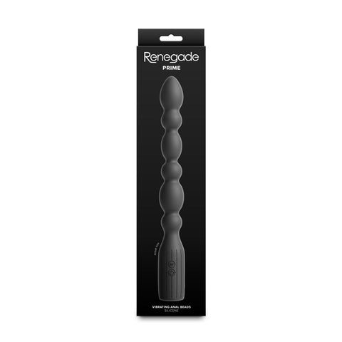 NS Novelties Renegade Prime Silicone Vibrating Anal Beads - Anal Beads and Balls