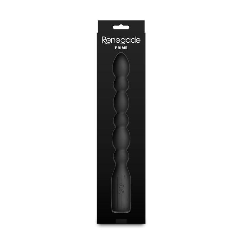 NS Novelties Renegade Prime Silicone Vibrating Anal Beads - Anal Beads and Balls