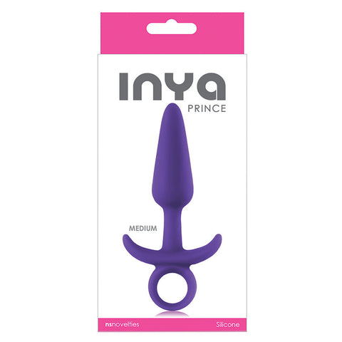 NS Novelties INYA Prince Medium Butt Plug with Ring Pull - Butt Plugs