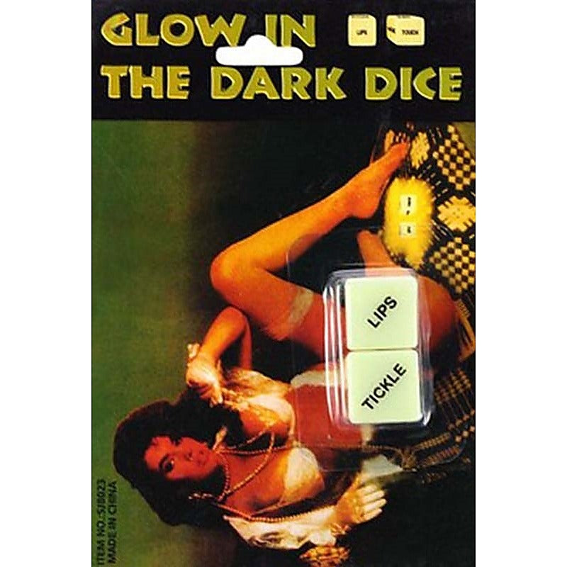 Glow In The Dark Foreplay Dice by Hua Novelties - Party Gifts and Novelties