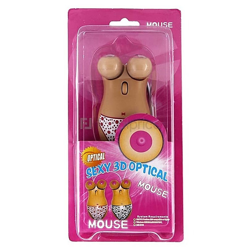 Premium 3D Boobie Mouse by Hua Novelties - Bachelorette and Bucks