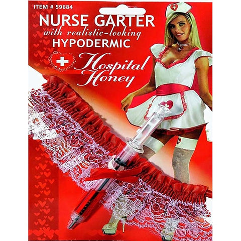 Premium Sexy Nurses Garter by Hua Novelties - Fancy Dress Ups