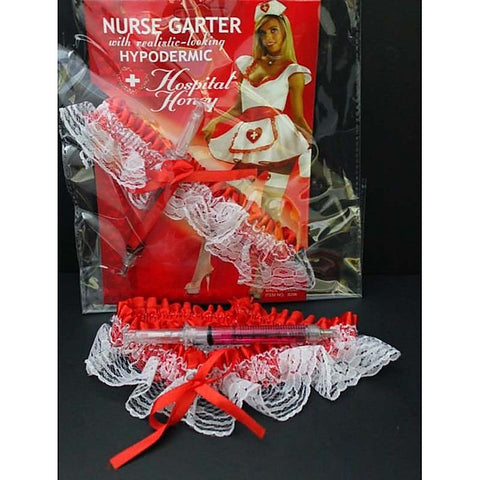 Premium Sexy Nurses Garter by Hua Novelties - Fancy Dress Ups