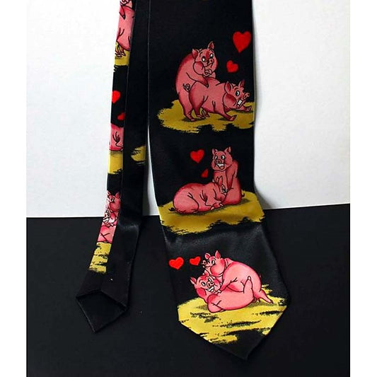 Naughty Pig Neck Tie